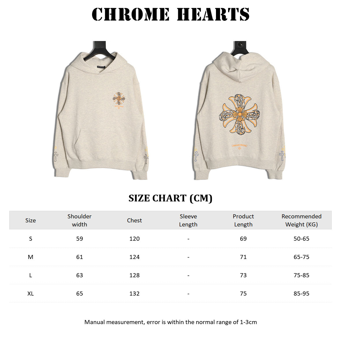 Ch*0me He**ts 25FW Plush Hoodies