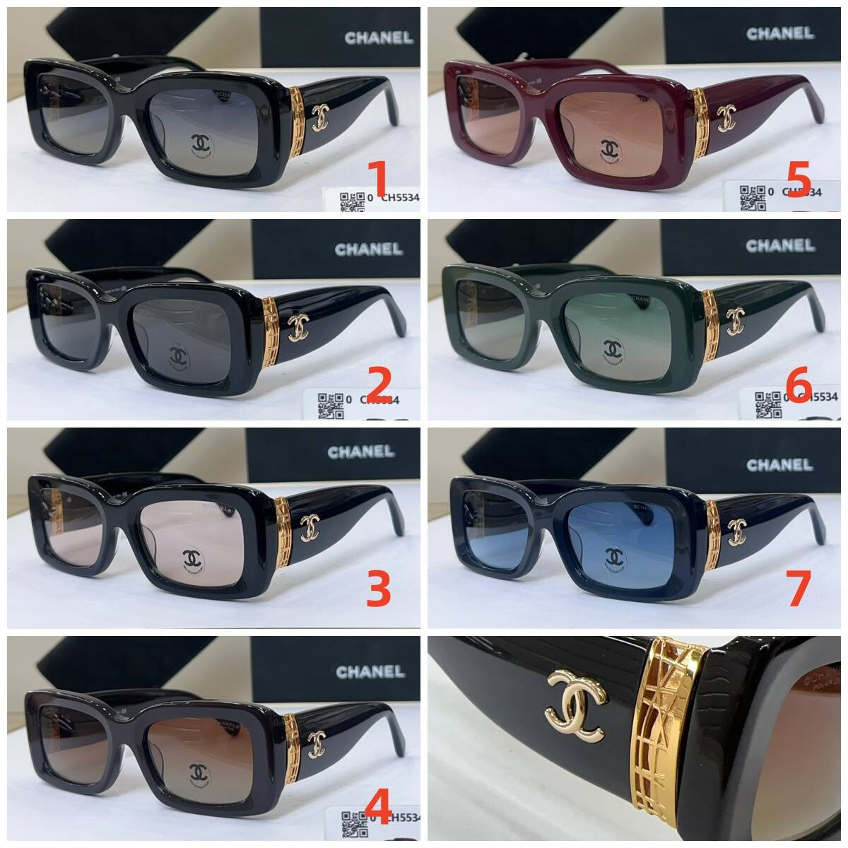 Ch**el Glasses CH5534 54-20-140
