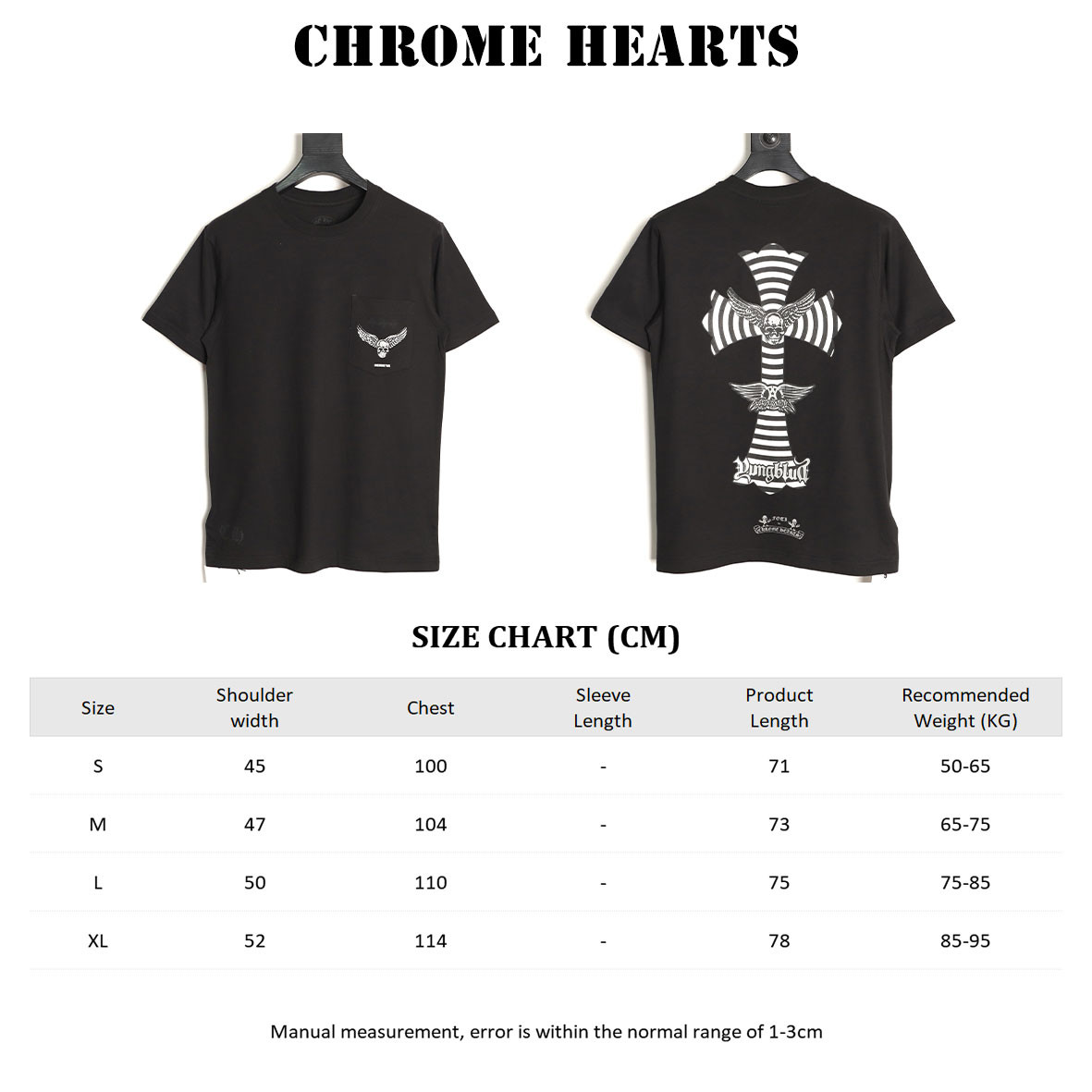 Ch*0me He**ts short-sleeved t-shirt