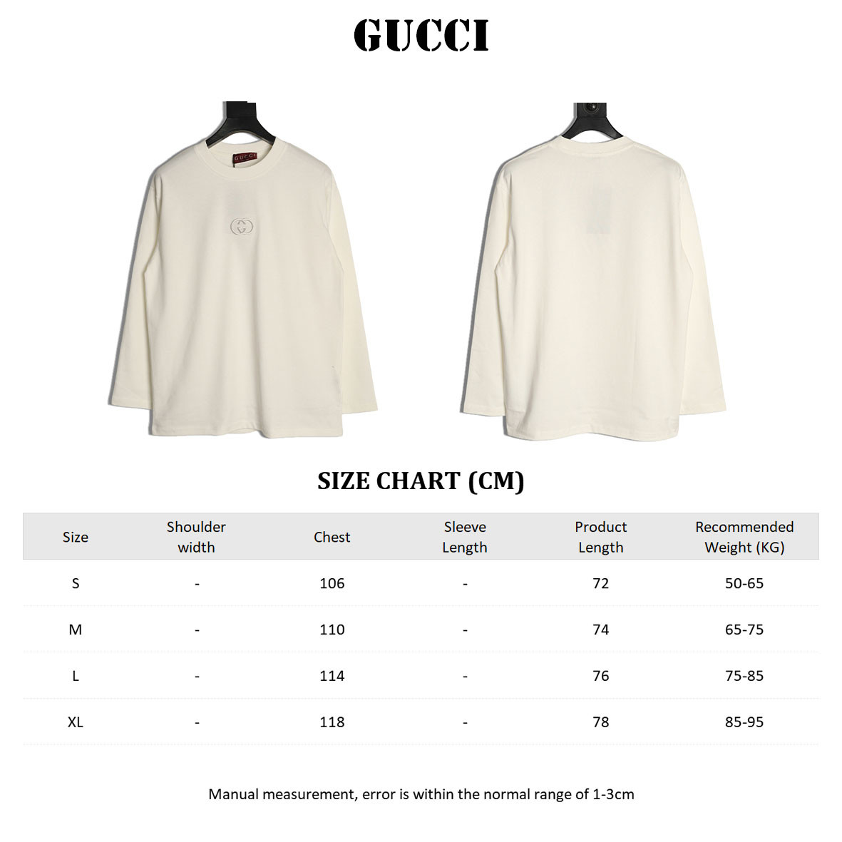 Gvc*1 26SS Long-sleeved T-shirt