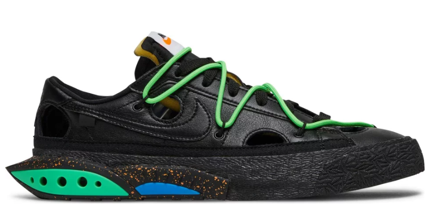 UA NIKE OFF-WHITE X BLAZER LOW 'BLACK'