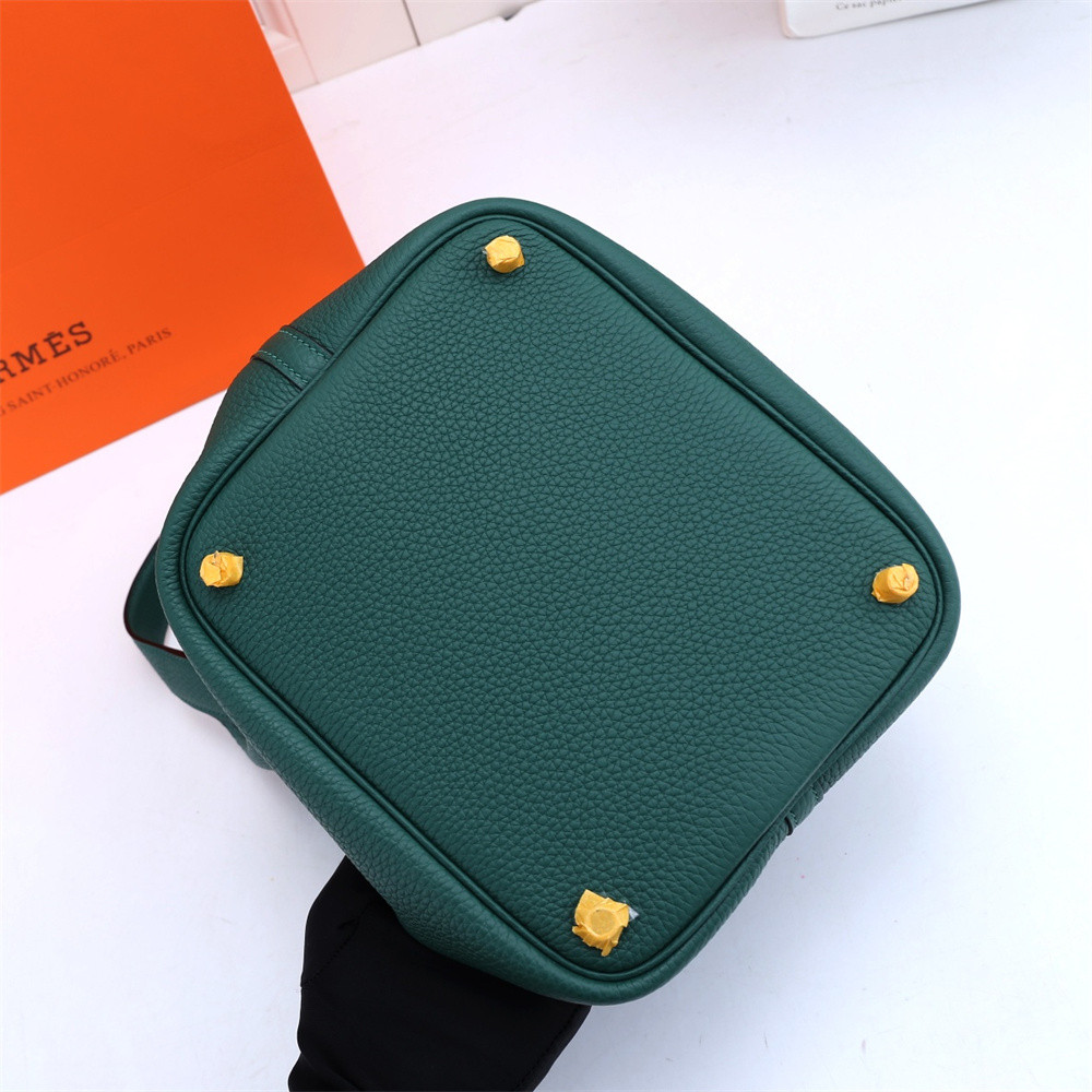 H**me5 Picotin 18cm peacock green without original box