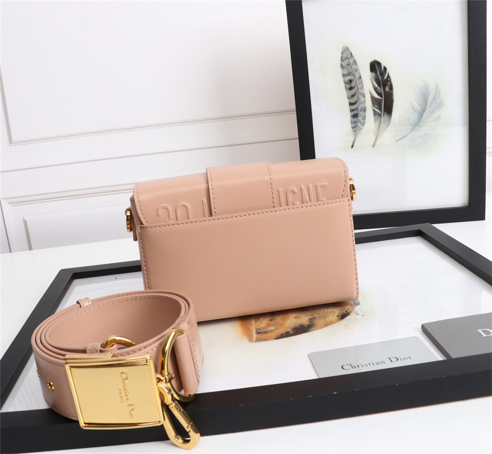 D10r 30 MONTAIGNE CHAIN BAG LIGHT PINK