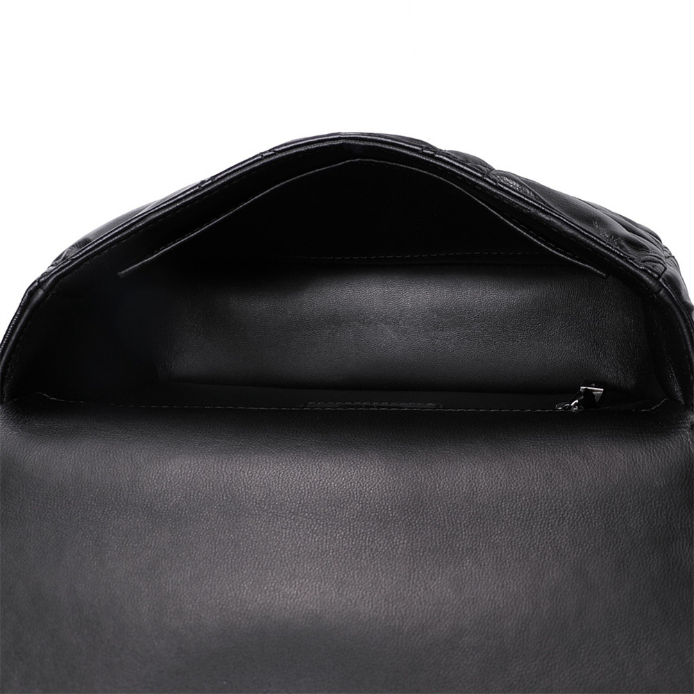 D10r CARO BAG Black S*pple Cannage Calfskin With Silver Hardware 20x12x7cm