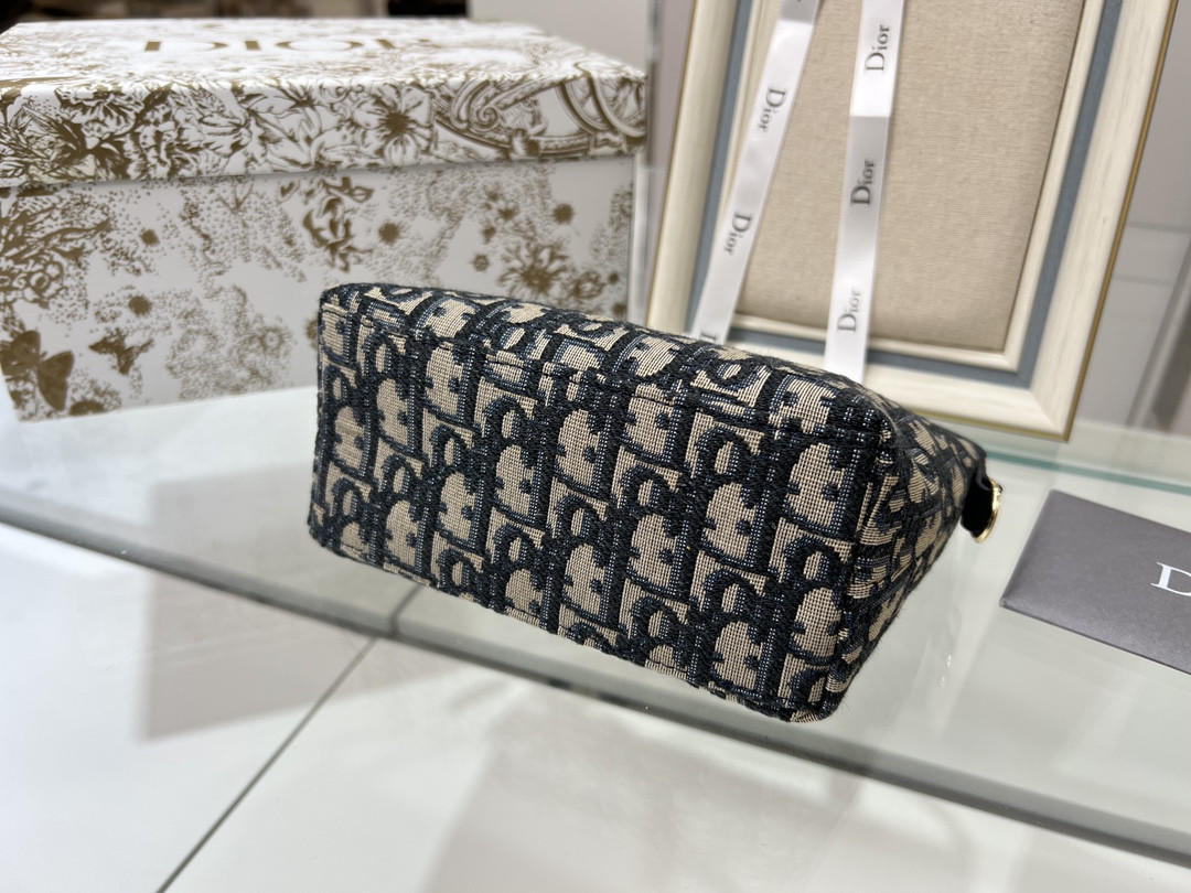 D10r TRAVEL NOMAD POUCH Blue D10r Oblique Jacquard