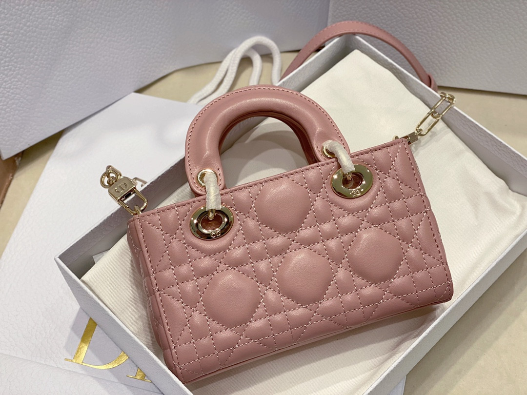 D10r MINI LADY D-JOY BAG PINK 16 x 9 x 5 CM