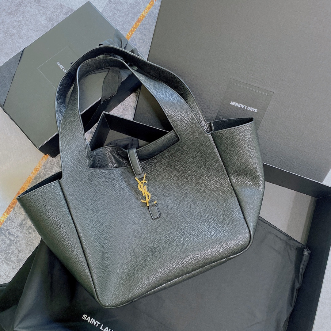 Y51 BEA IN GRAINED LEATHER Black