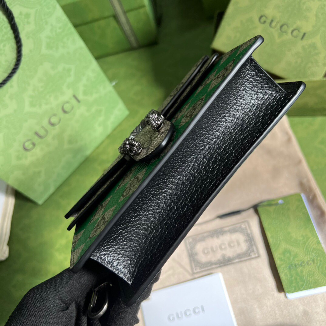 Gvc*1 DIONYSUS GG Svp*me S*pER MINI BAG 6.5"Wx3.9"Hx1.6"D