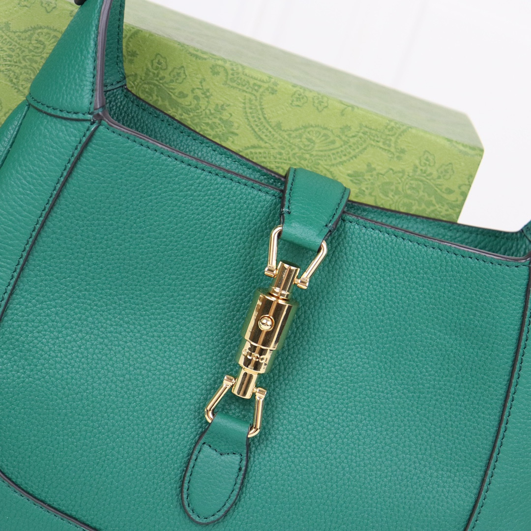 Gvc*1 JACKIE SMALL SHOULDER BAG Green 10.8"W x 7.5"H x 1.6"D