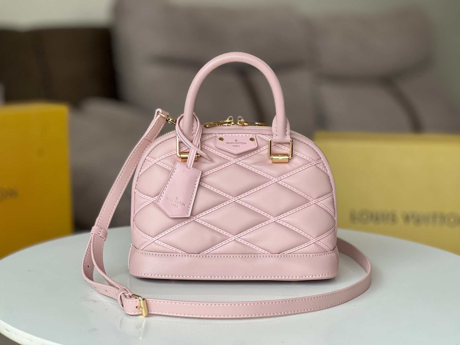 LV M24453 Alma BB 9.3 x 6.9 x 4.5 inches
