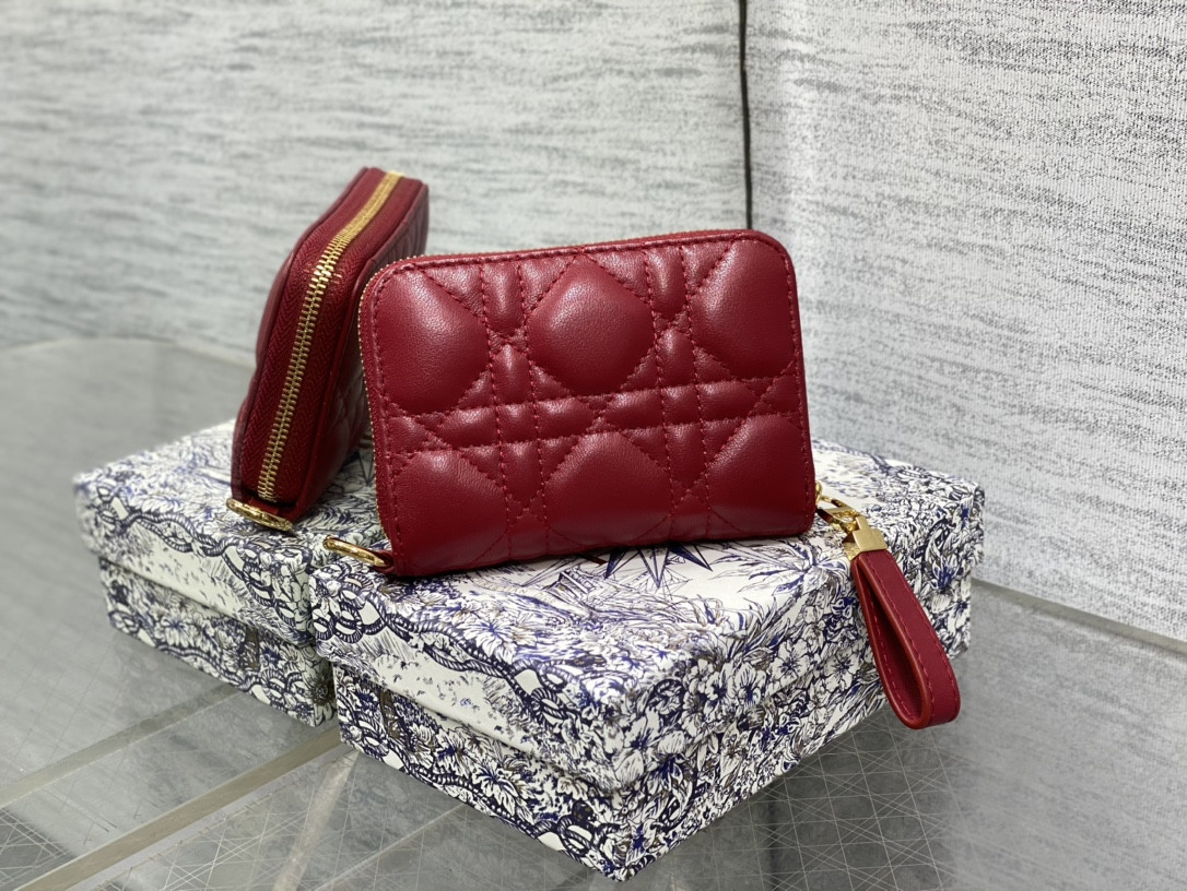 Lady D10r Voyageur Small Coin Purse CARD HOLDER
