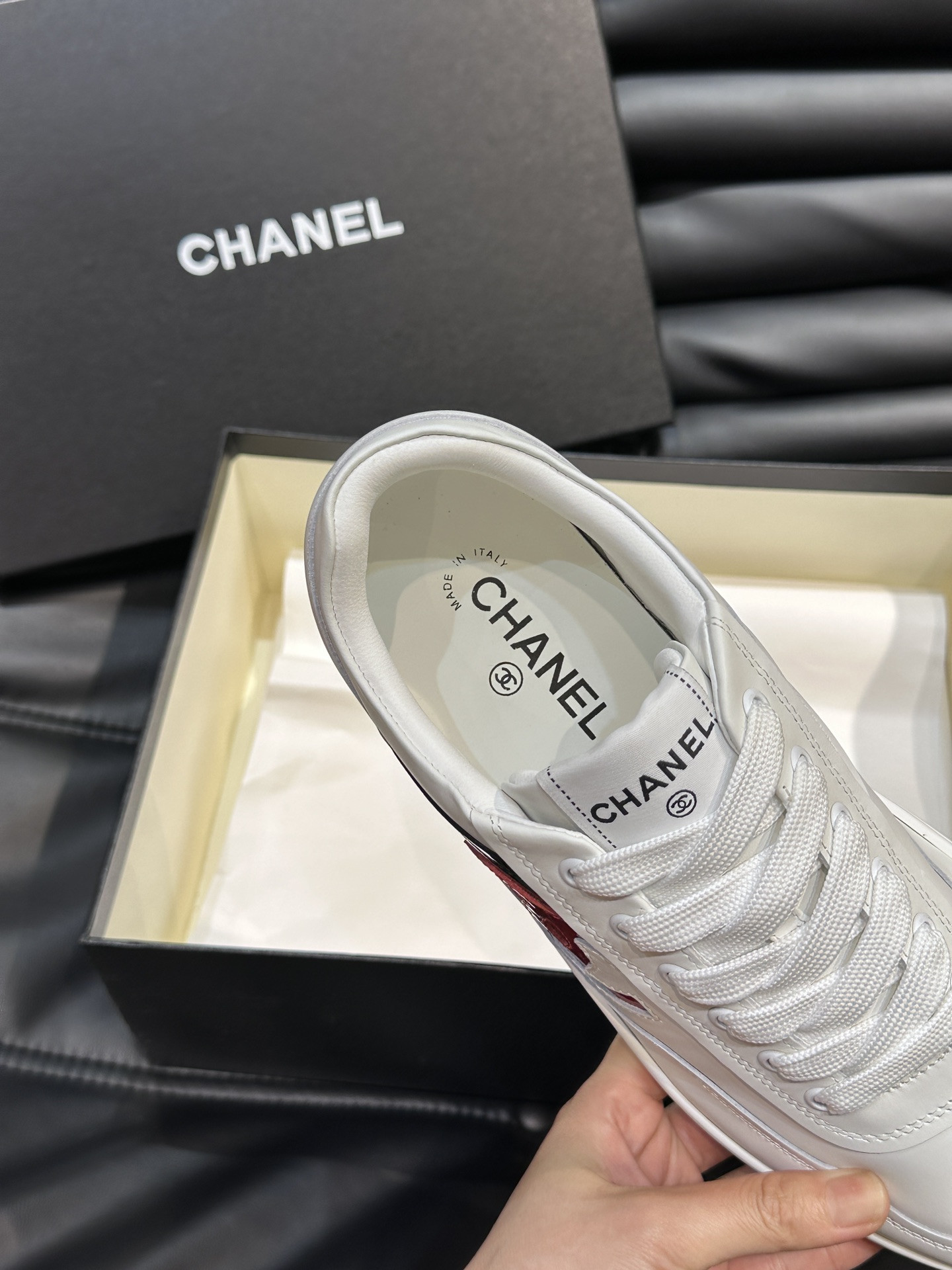 UA Ch**el SNEAKER Calfskin