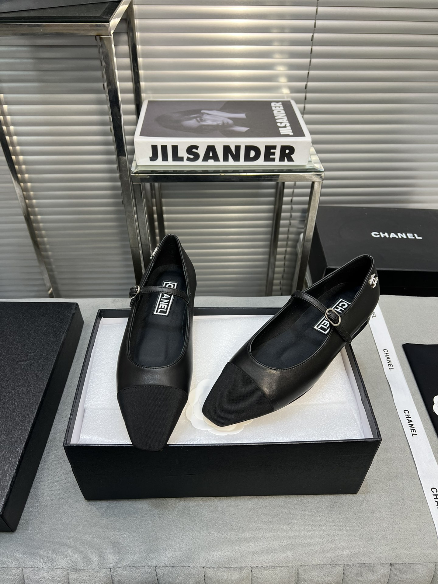 UA Ch**el MARY JANES Lambskin