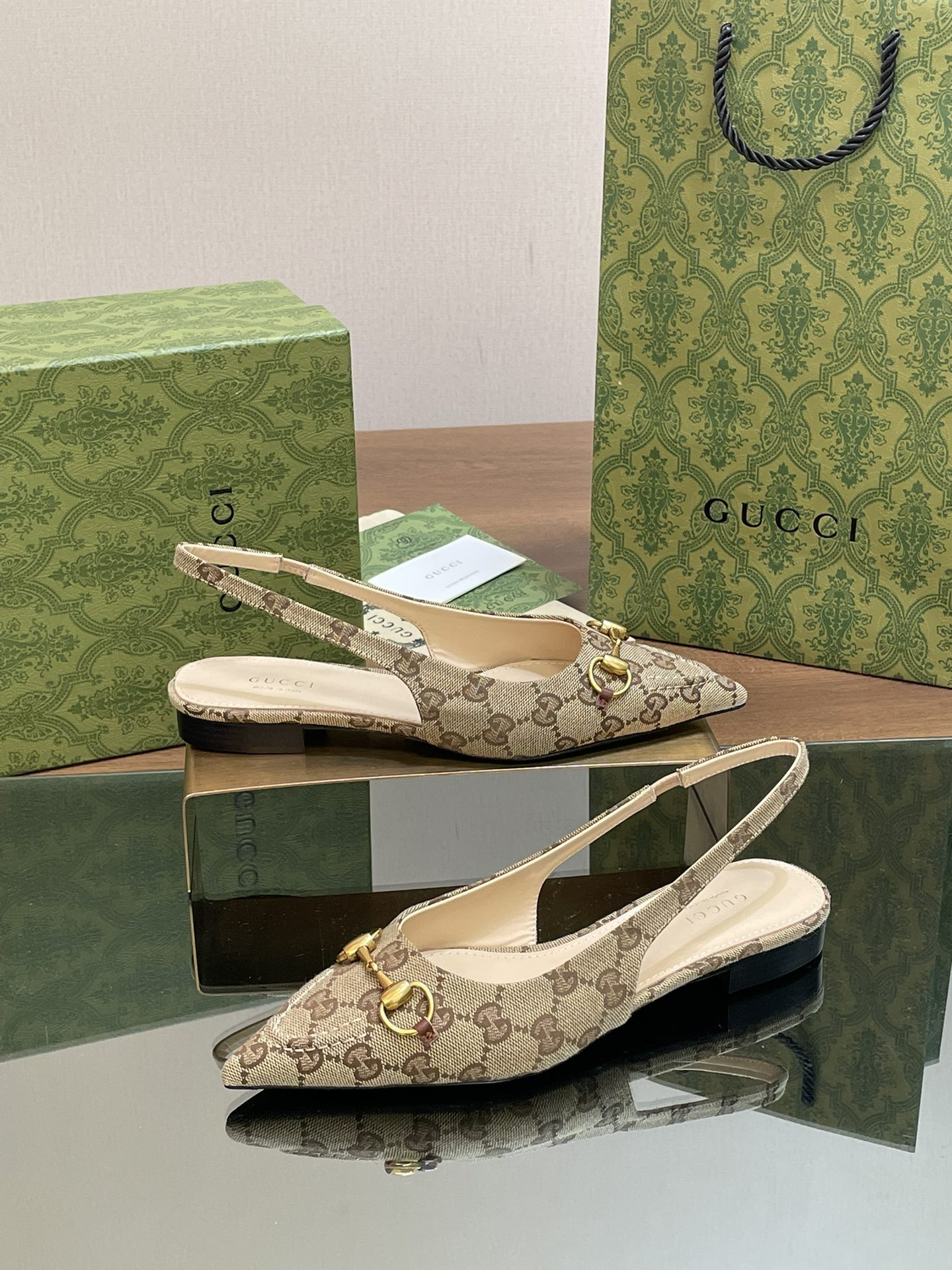 UA Gvc*1 WOMEN'S HORSEBIT SLINGBACK BALLET FLAT
