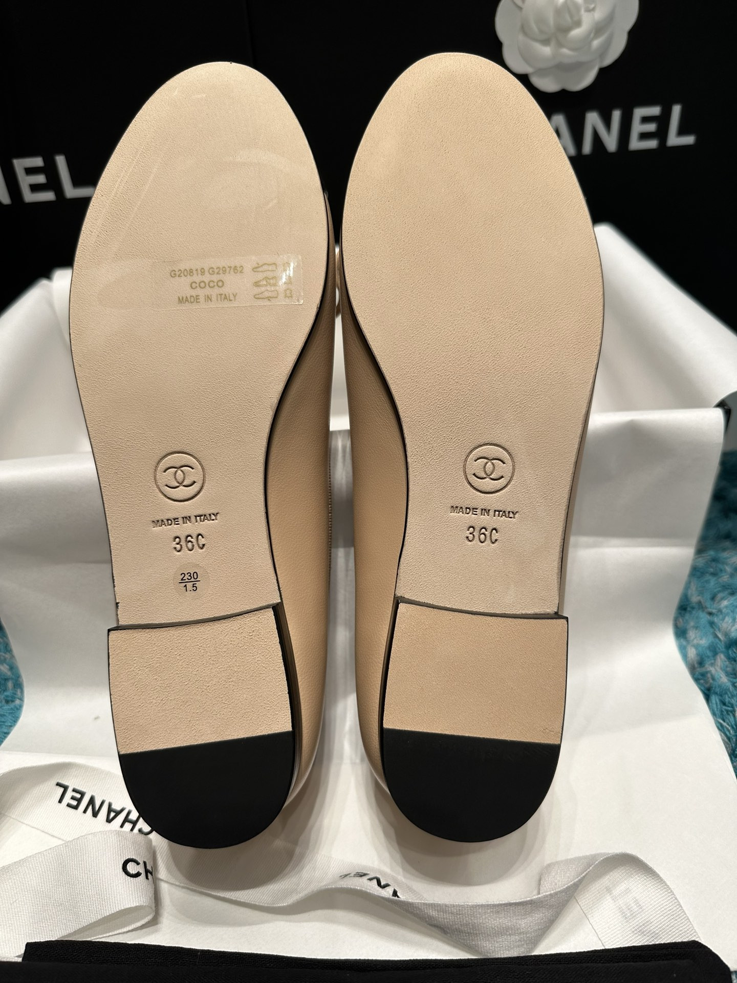UA Ch**el BALLET FLATS