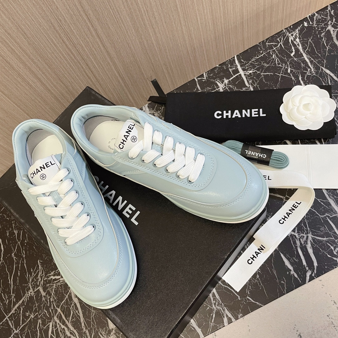UA Ch**el SNEAKERS calfskin