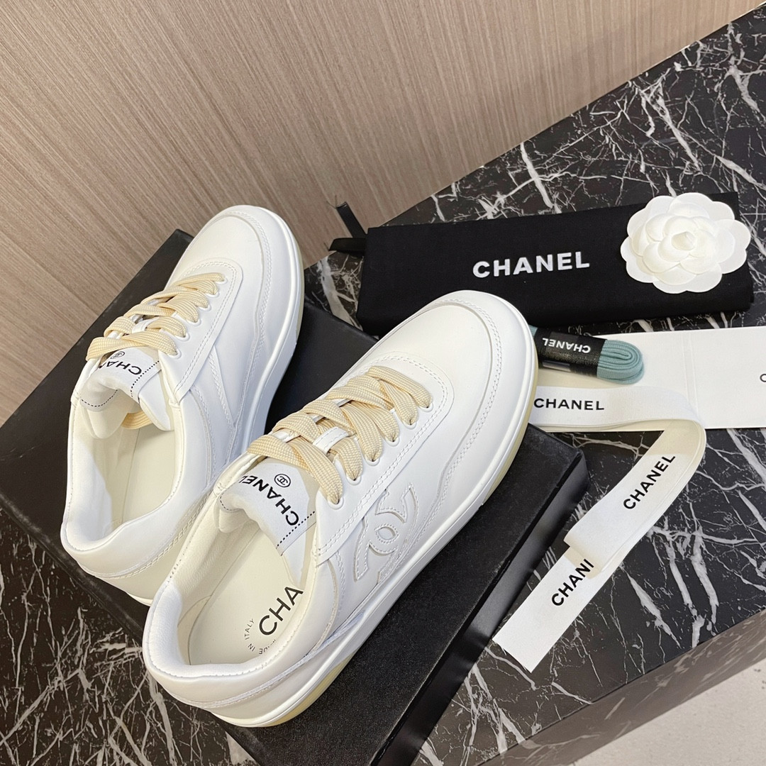 UA Ch**el SNEAKERS calfskin