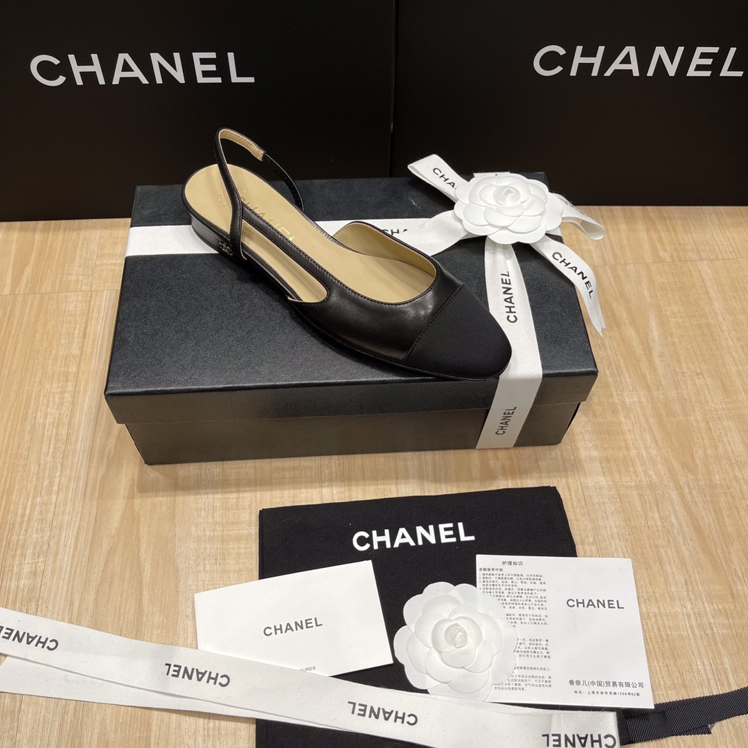 UA Ch**el SLINGBACKS FLAT