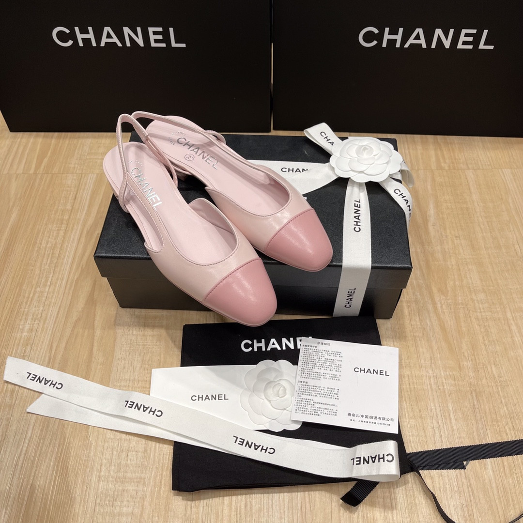UA Ch**el SLINGBACKS FLAT
