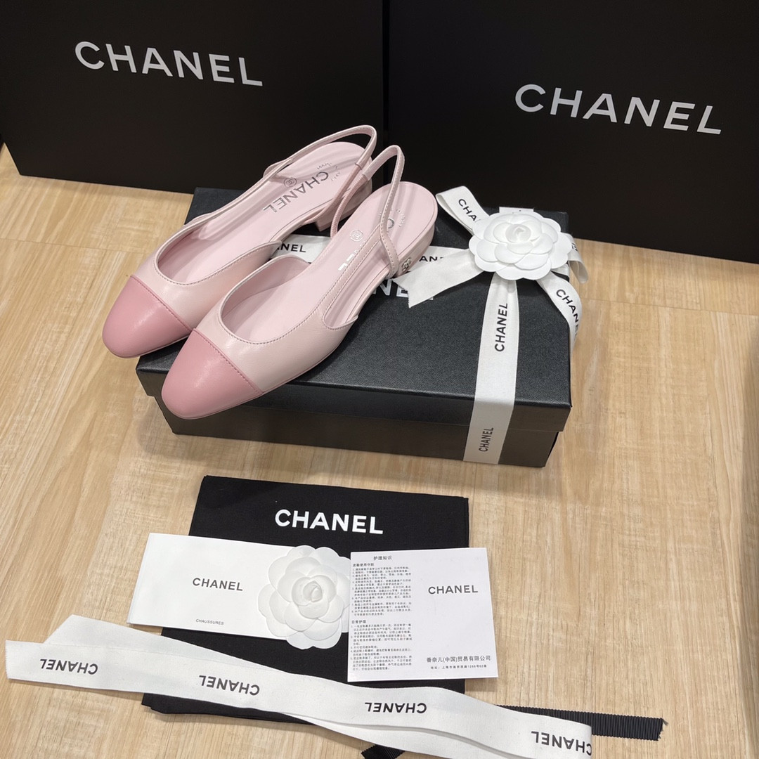 UA Ch**el SLINGBACKS FLAT