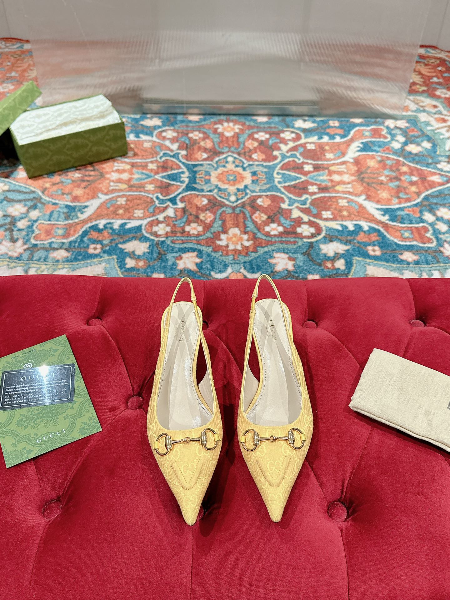 UA Gvc*1 HORSEBIT SLINGBACK PUMP LOW HEEL