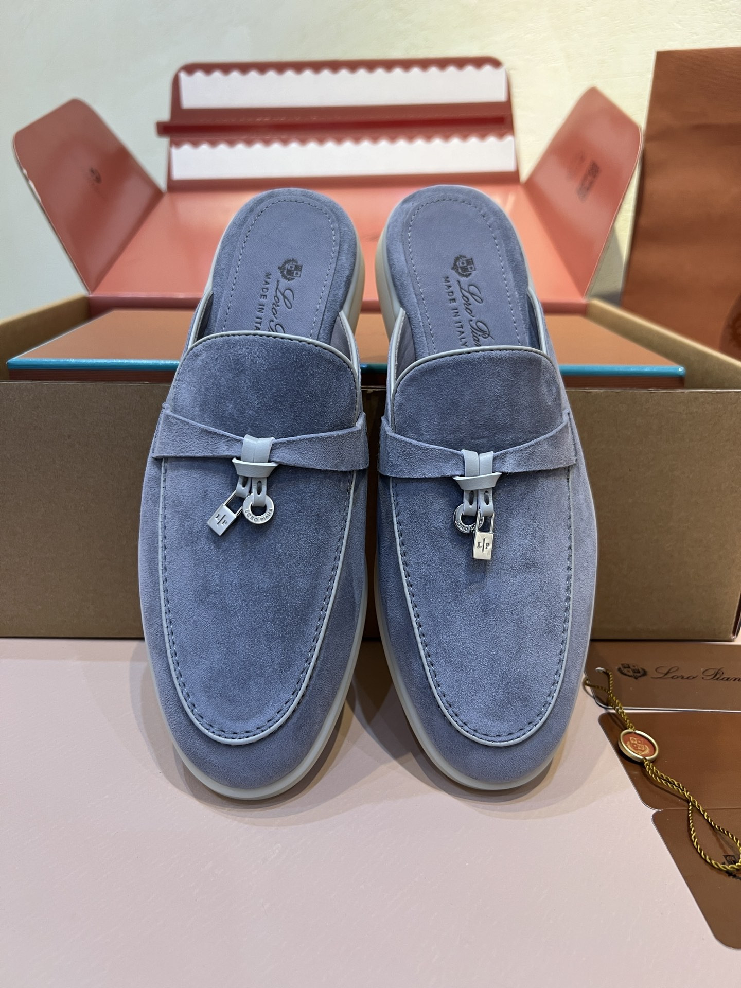 UA L0r0 P1ana Babouche Charms Walk Loafers