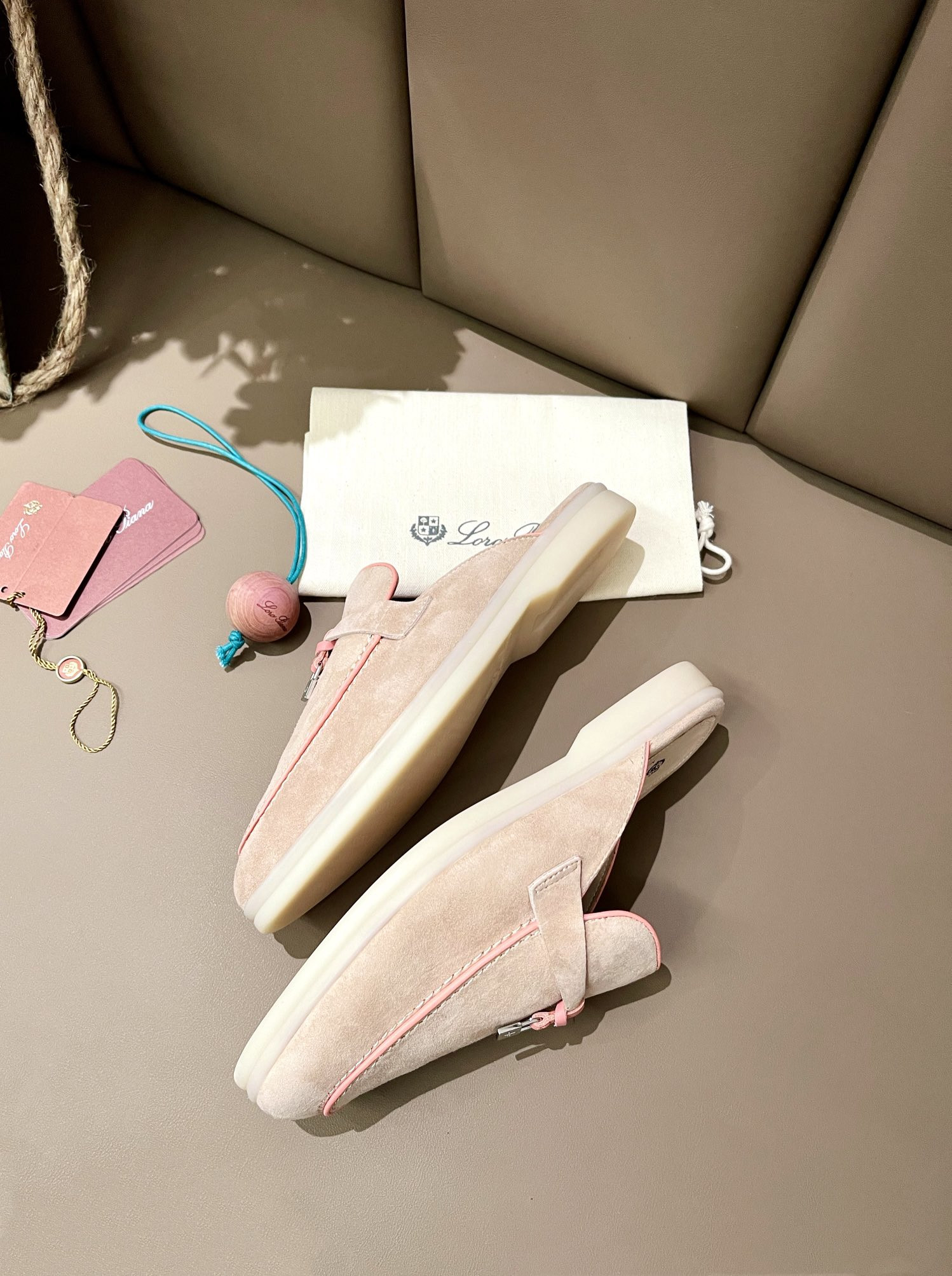 UA L0r0 P1ana Babouche Charms Walk Loafers