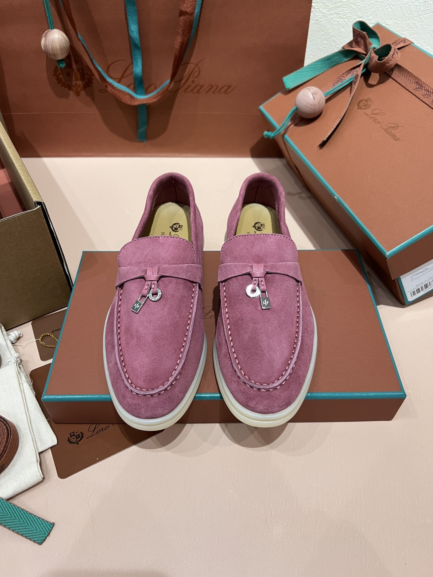 UA L0r0 P1ana Summer Charms Walk Loafers