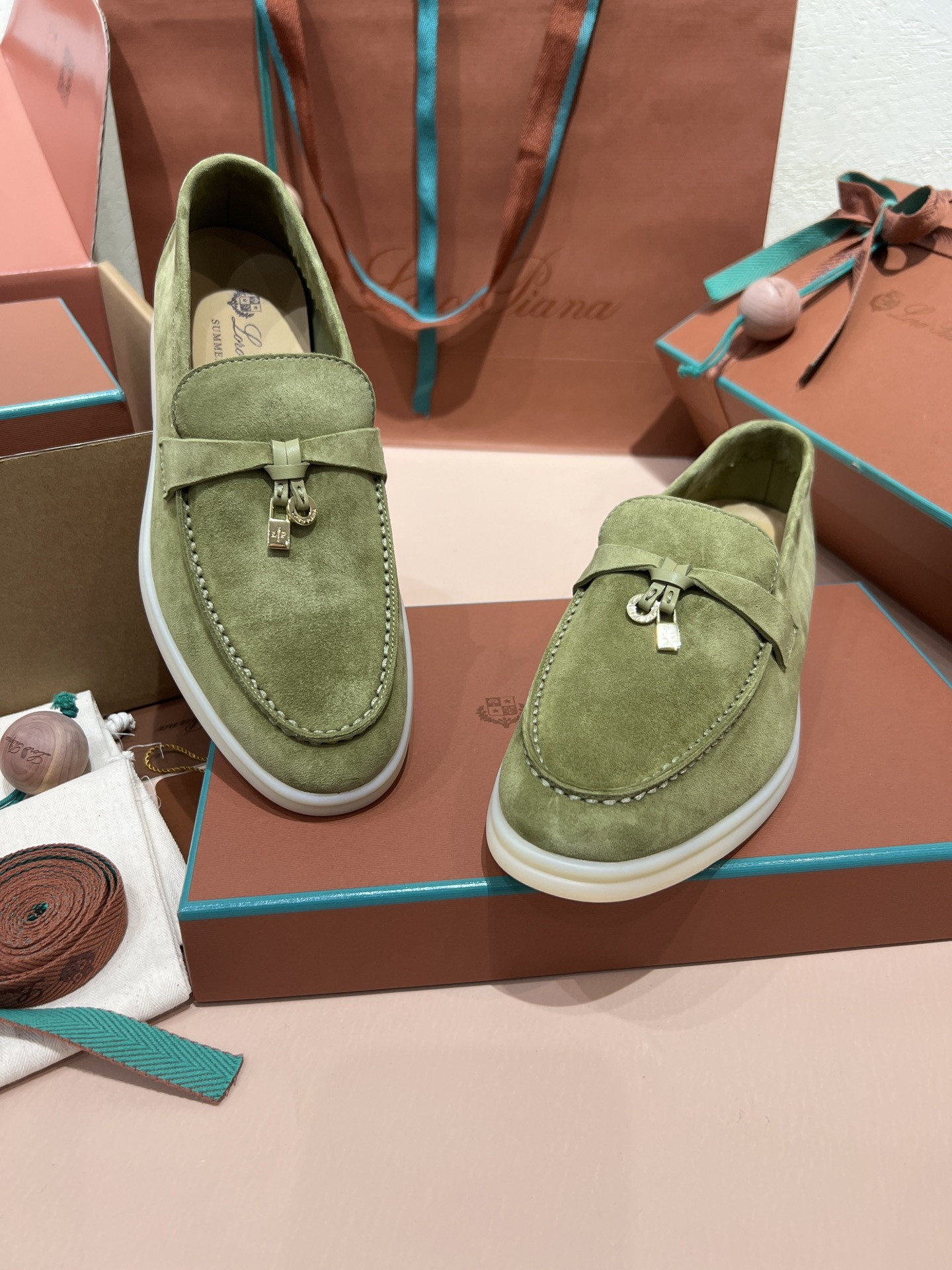 UA L0r0 P1ana Summer Charms Walk Loafers