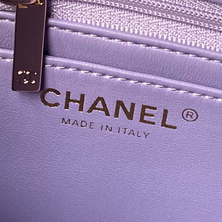 Ch**el 24A Mini Classic Handbag 12 × 20 × 6 cm