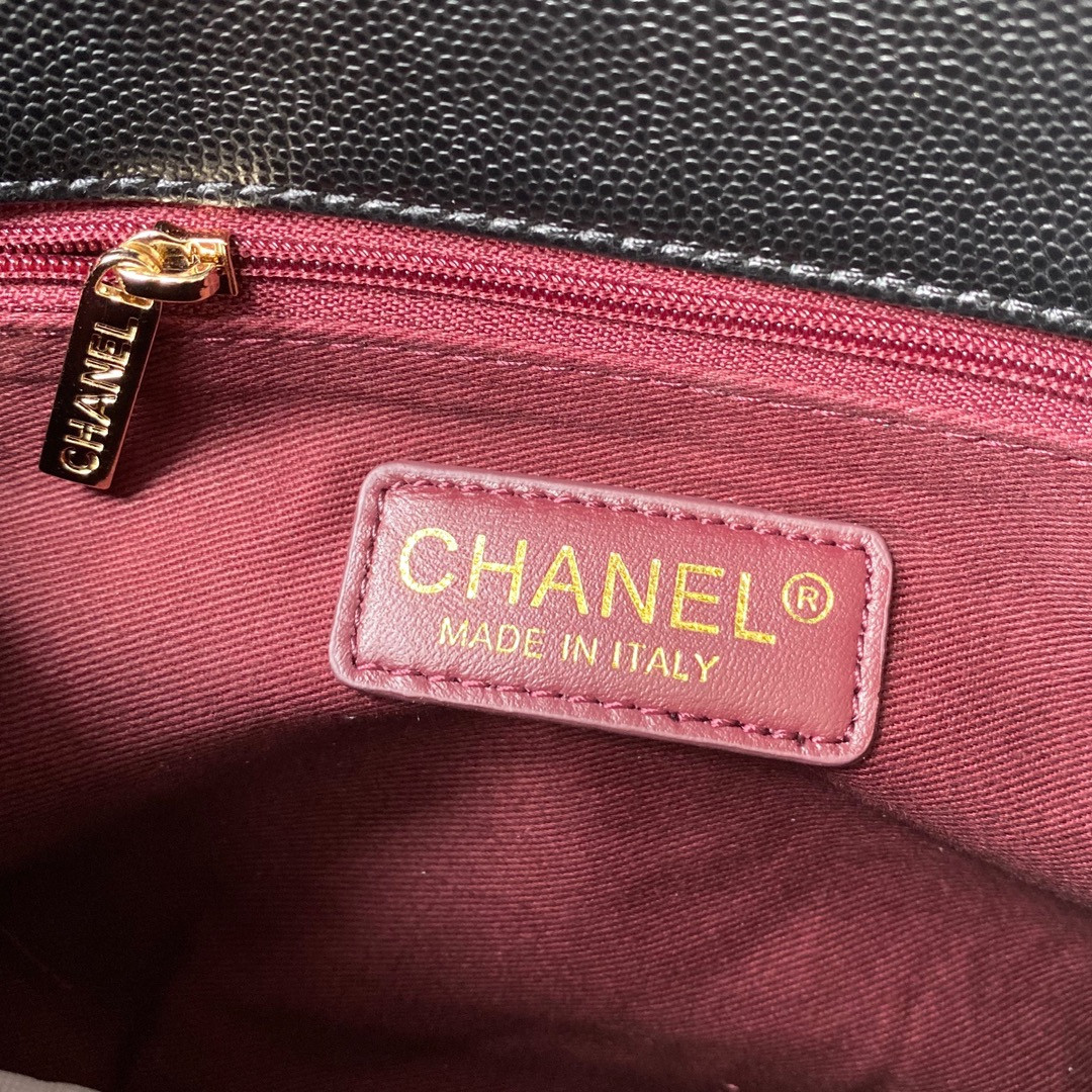 Ch**el Coco Handle Bag 28cm