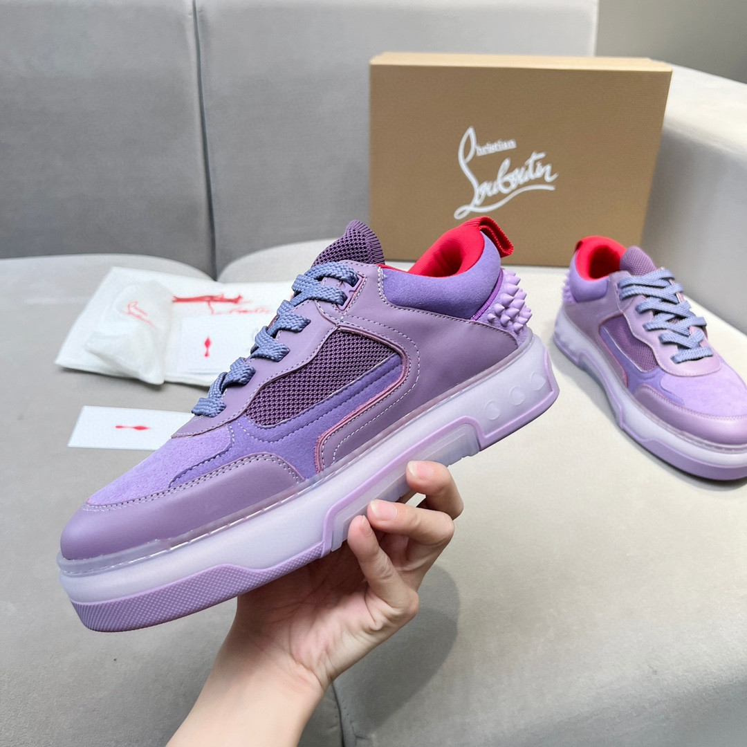 UA Chr1st1an Louboutin 2024 [New]ASTROLOUBI Unisex Thick-Soled Sneakers