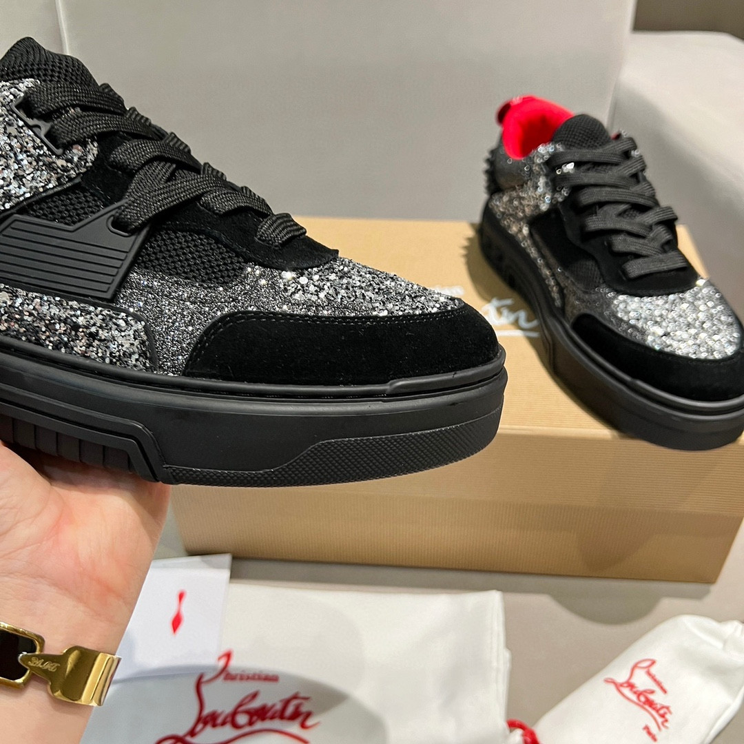 UA Chr1st1an Louboutin 2024 [New]ASTROLOUBI Unisex Thick-Soled Sneakers