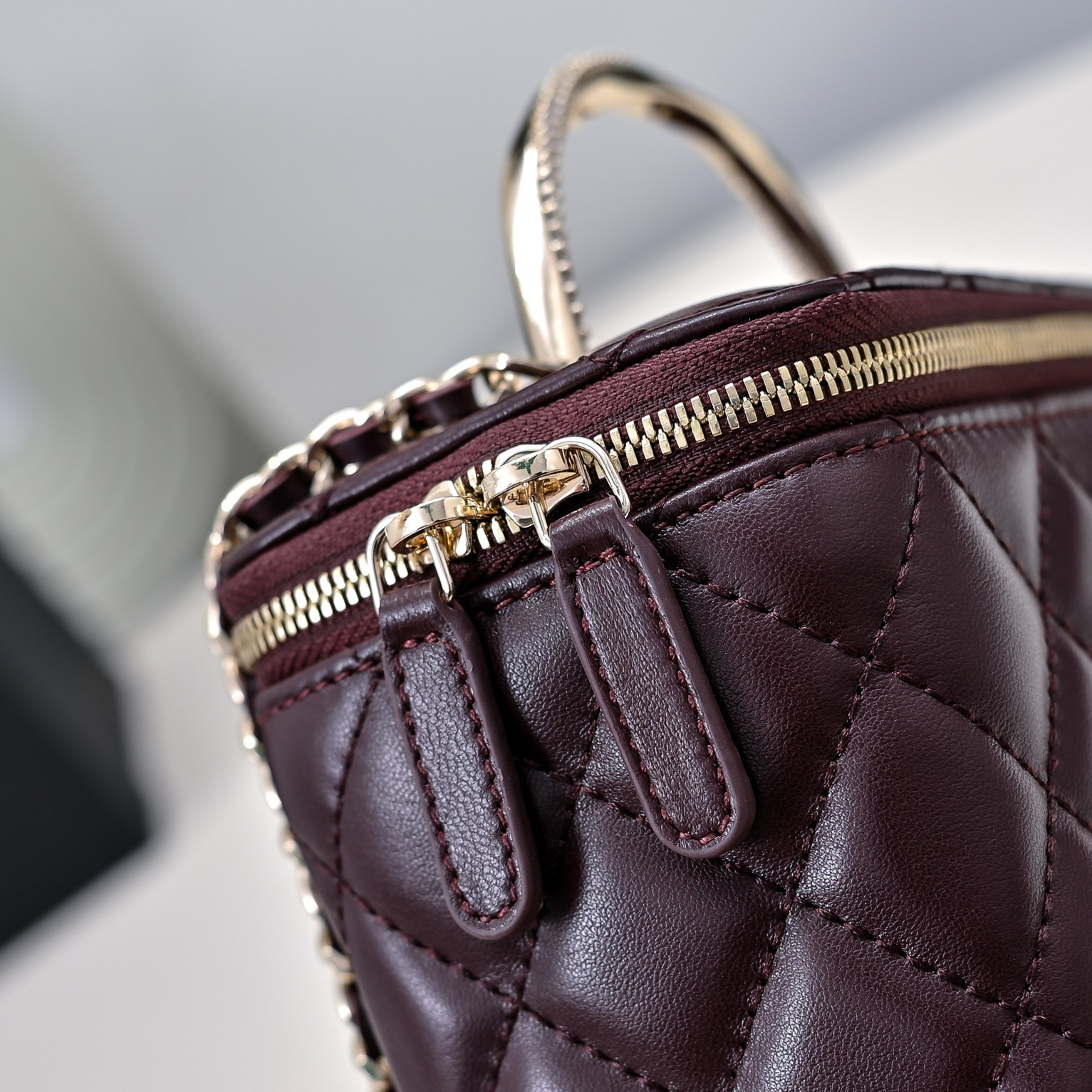 Ch**el Clutch With Chain 17cm