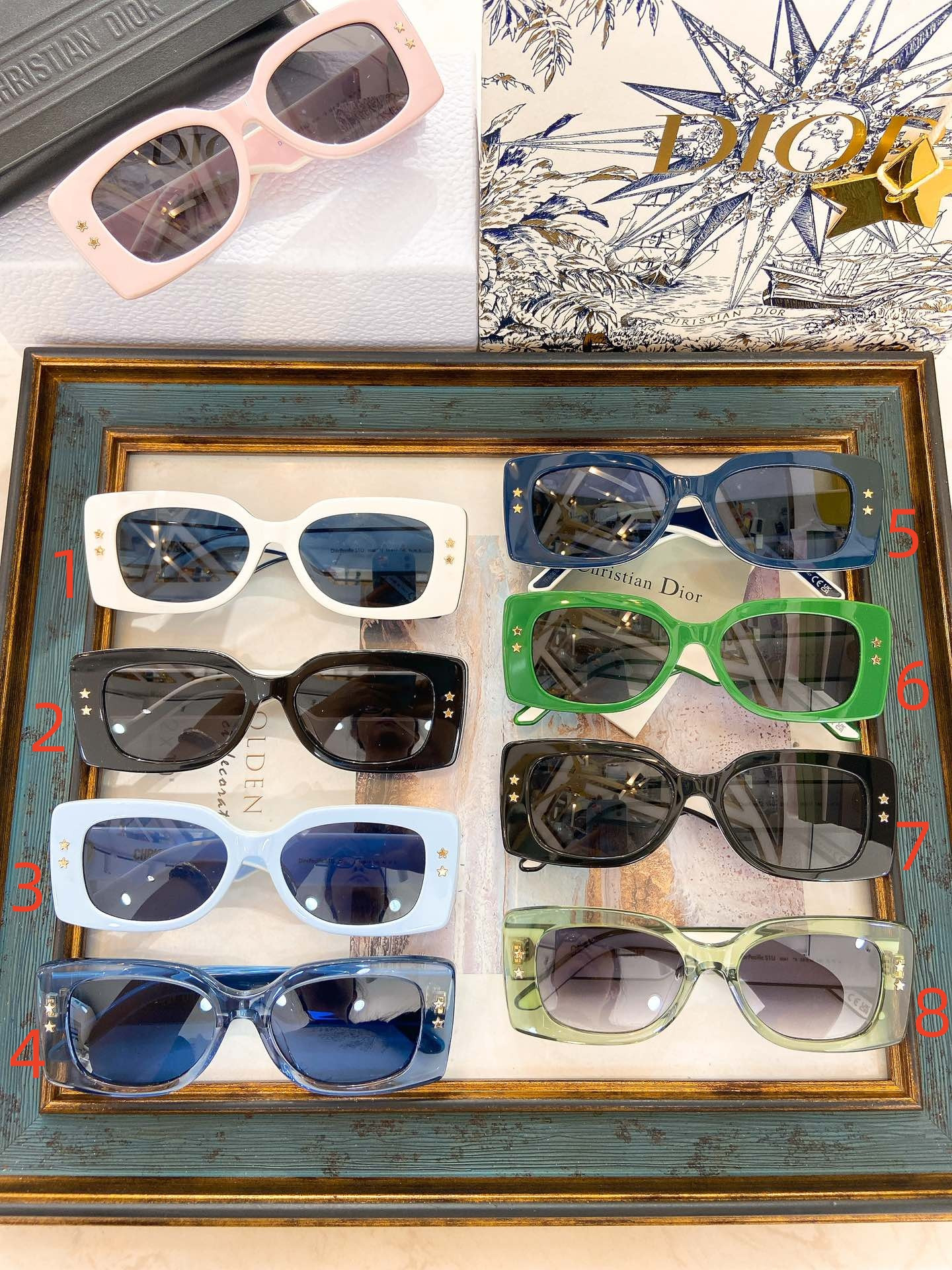 D10r Glasses Pacific S1U 53-18-140