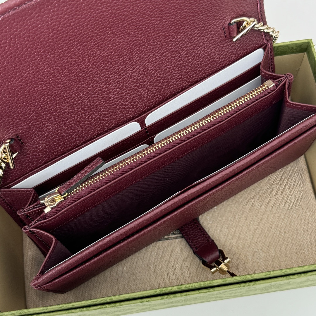 Gvc*1 Jackie 1961 Wallet on Chain 19x10x3.5cm