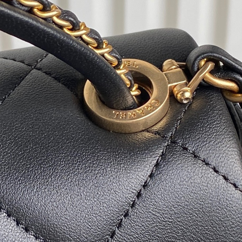 Ch**el Flap Handbag AS5317 22x23.5x6cm