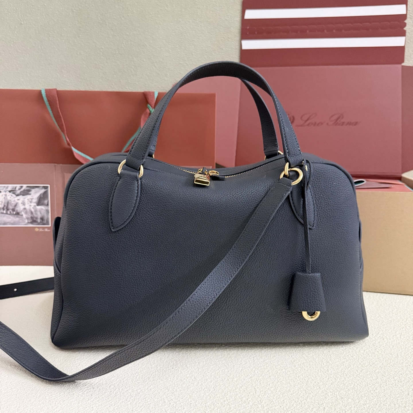 L0r0 P1ana Needle Deep Royal Blue 38x22x16cm