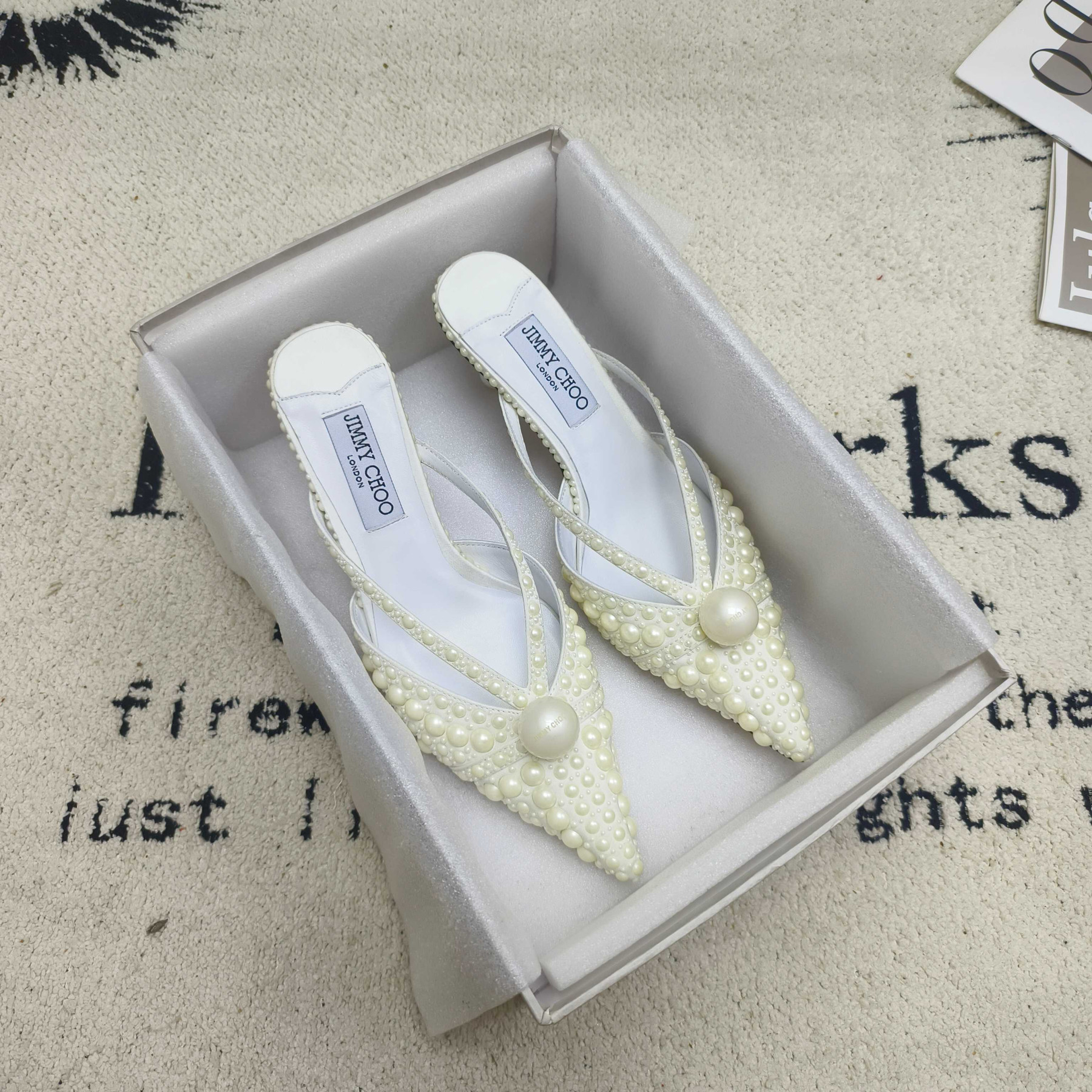 UA J1m*y Ch00 Sana Mule 5.5cm