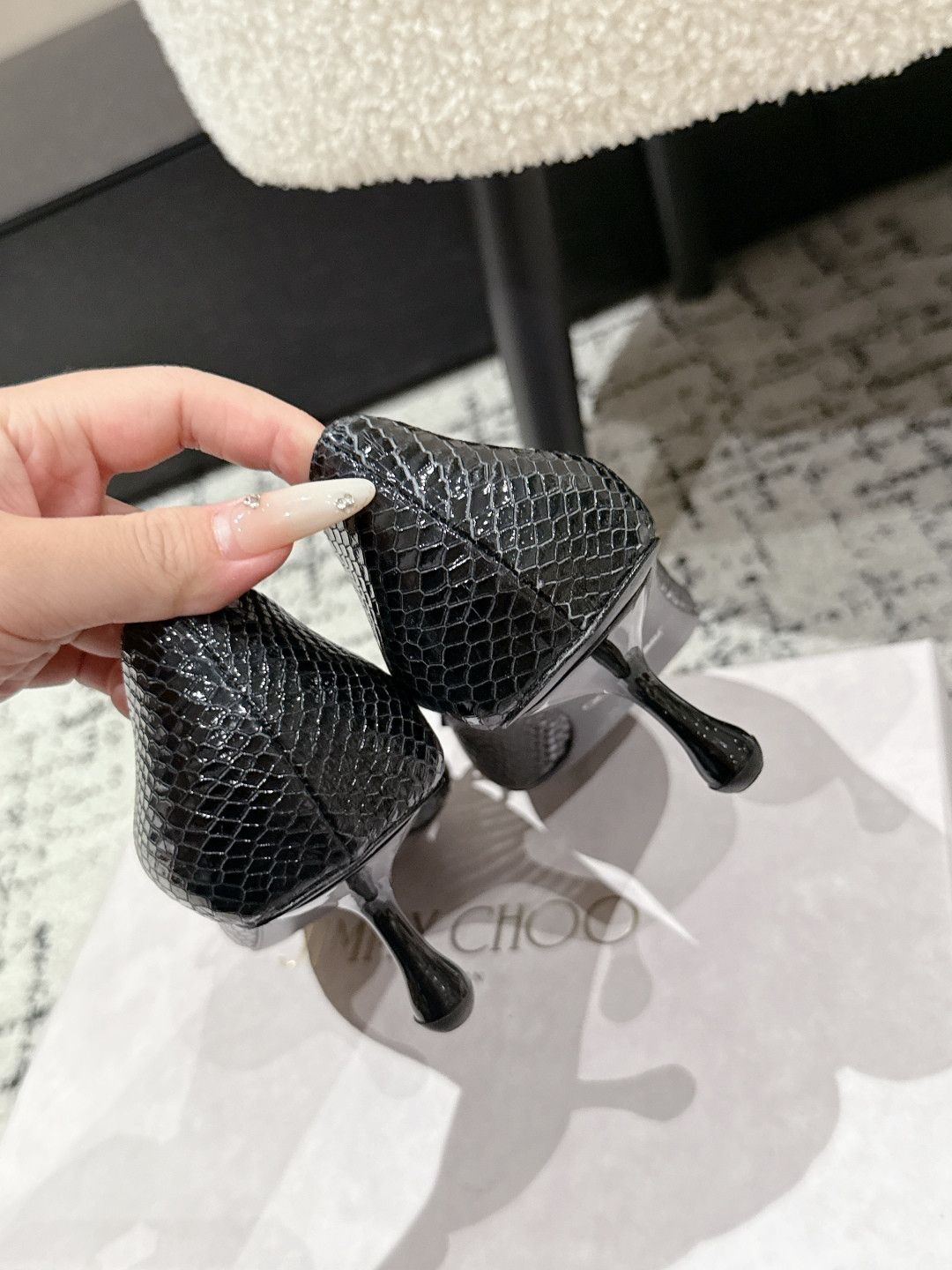 UA J1m*y Ch00 Scarlett Pumps 5cm