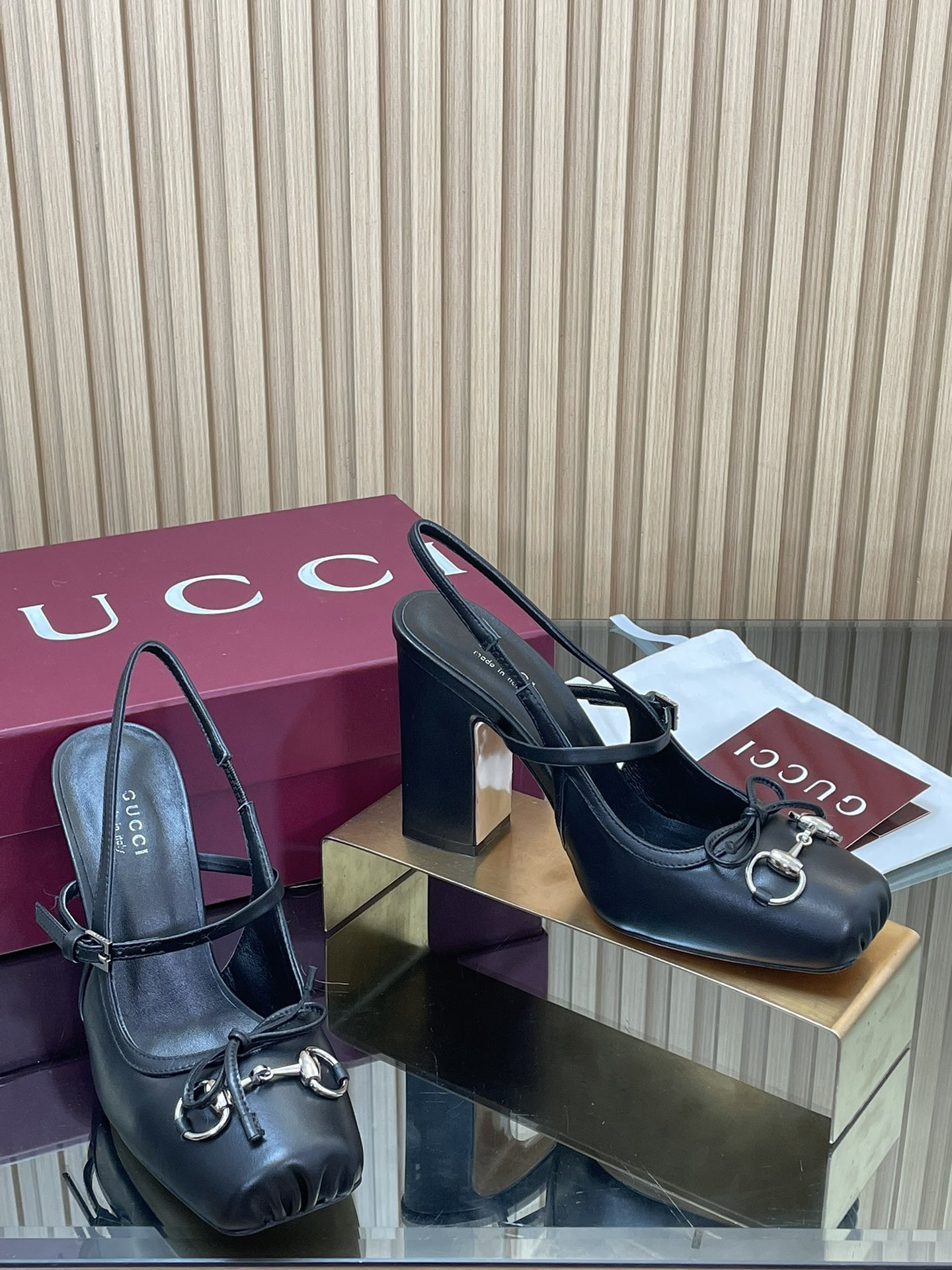 UA Gvc*1 Gvc*1 Horsebit Slingback Pump 9.5cm Heel