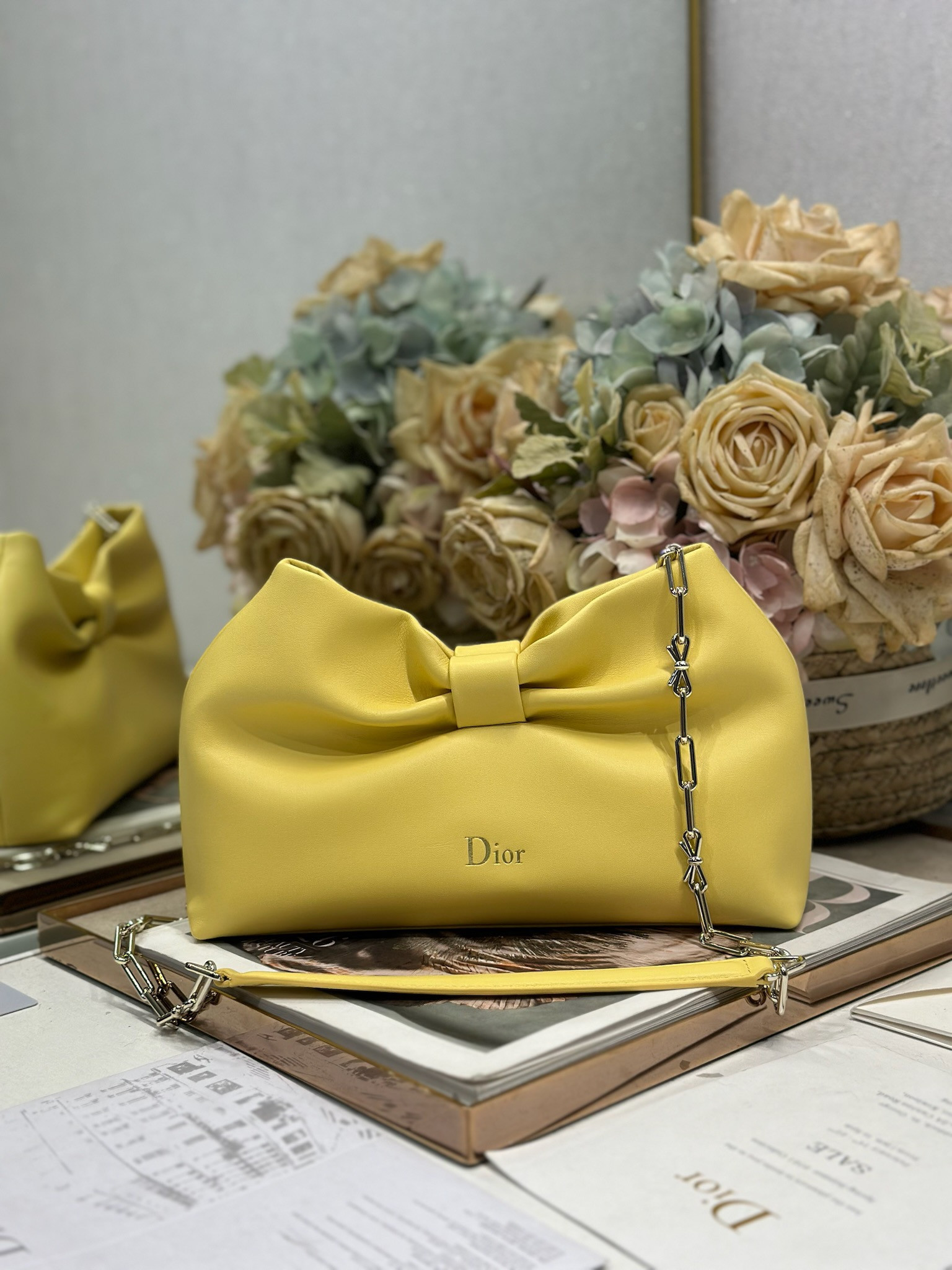 D10r Small Bow Bag 26x16x10cm