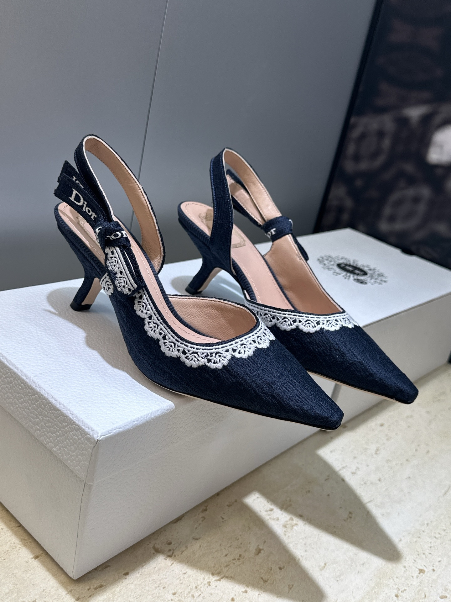 UA D10r J'AD10r Slingback 6.5cm Heels