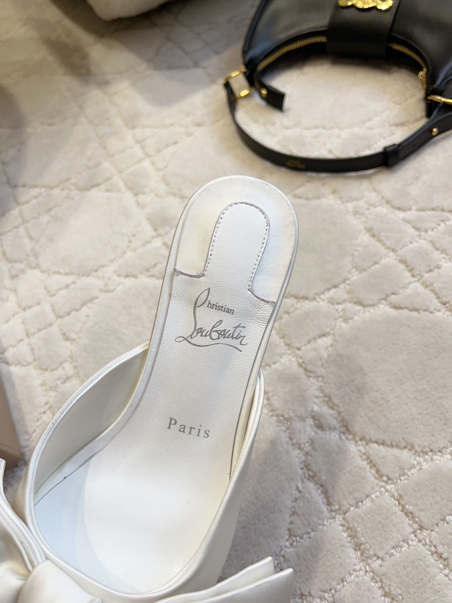 UA Chr1st1an Louboutin Slides 6cm Heel