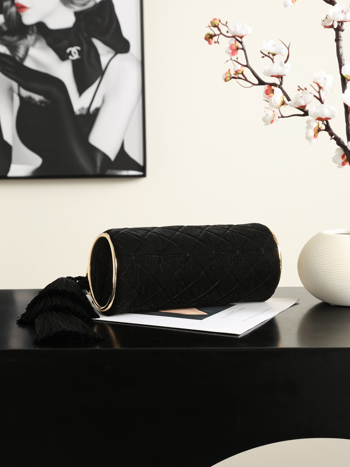 Ch**el Clutch with Strap AP5310 12x23x12cm