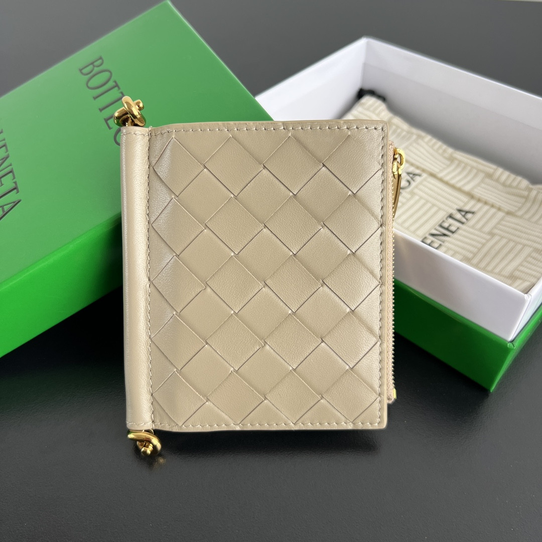 L0ew* Intrecciato Small Bi-Fold Wallet 788055 11.5x10x1cm