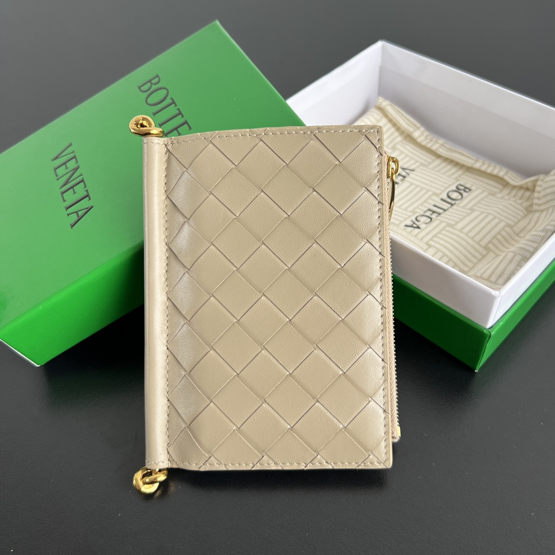 L0ew* Intrecciato Medium Bi-Fold Wallet 806078 14.5x11x2cm